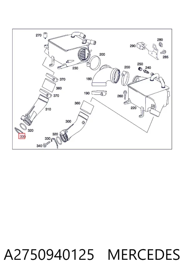  A2750940125 Mercedes