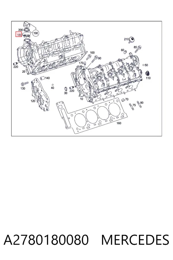  A2780180080 Mercedes