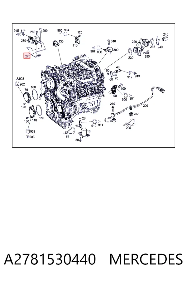  A2781530440 Mercedes