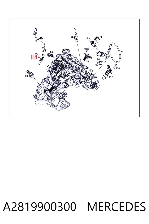  A2819900300 Mercedes