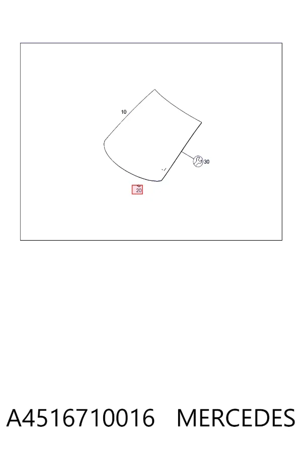  A4516710016 Mercedes
