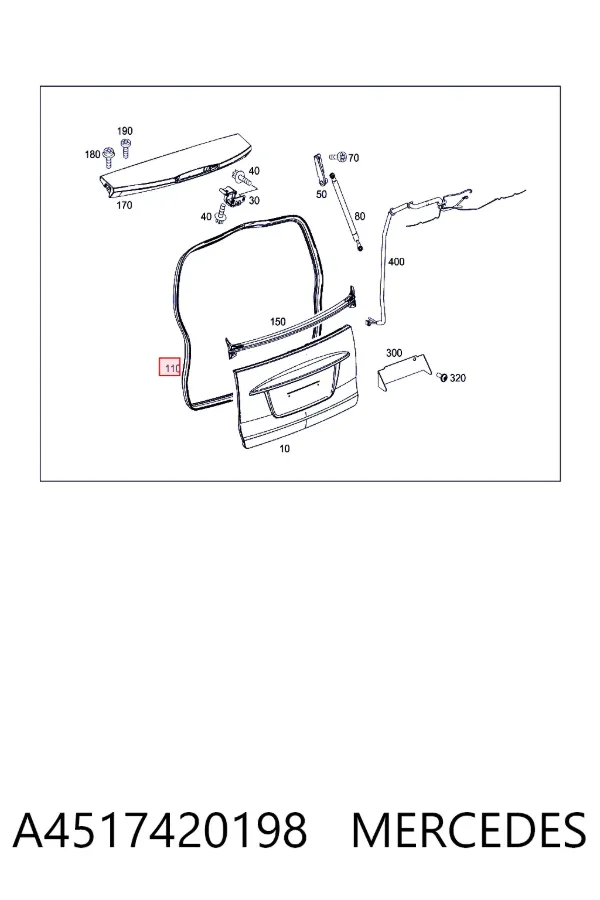  A4517420198 Mercedes