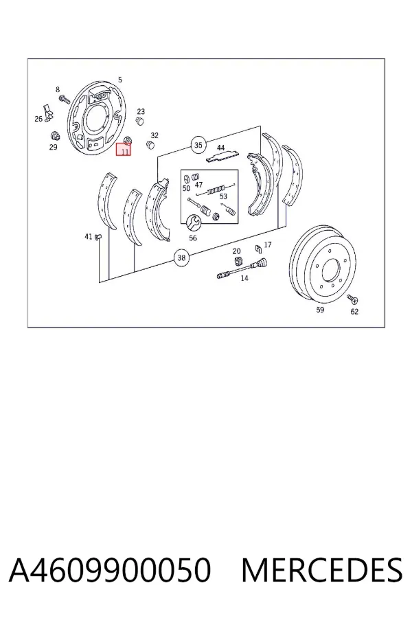  A4609900050 Mercedes