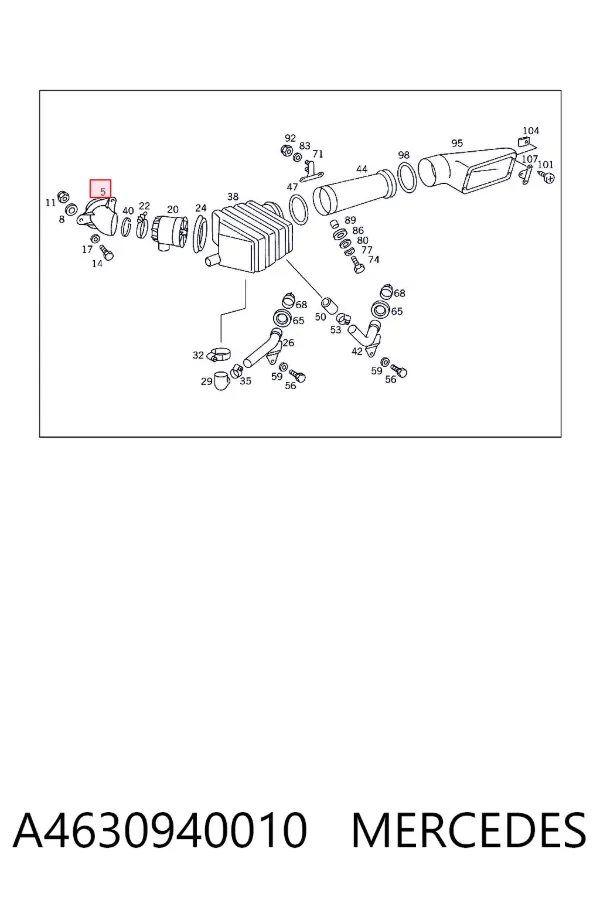  A4630940010 Mercedes