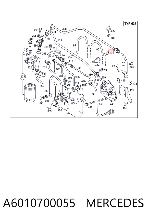  A6010700055 Mercedes