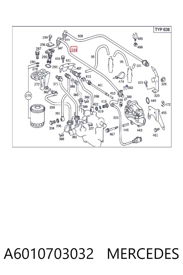  A6010703032 Mercedes
