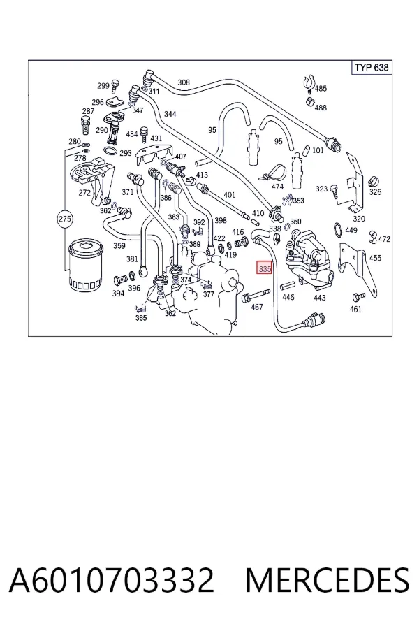  A6010703332 Mercedes