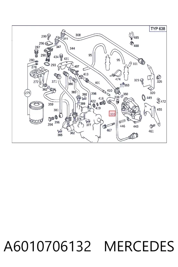  A6010706132 Mercedes