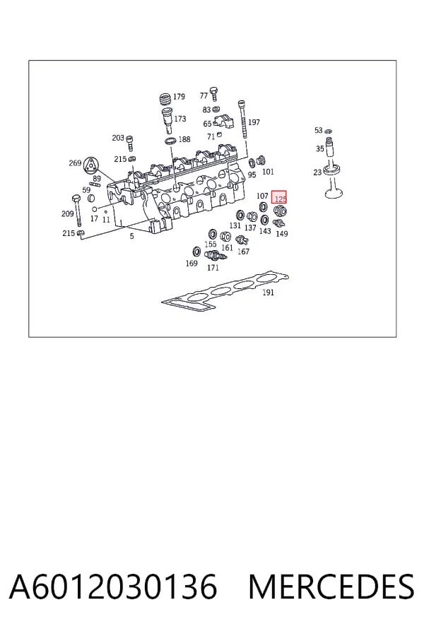  A6012030136 Mercedes
