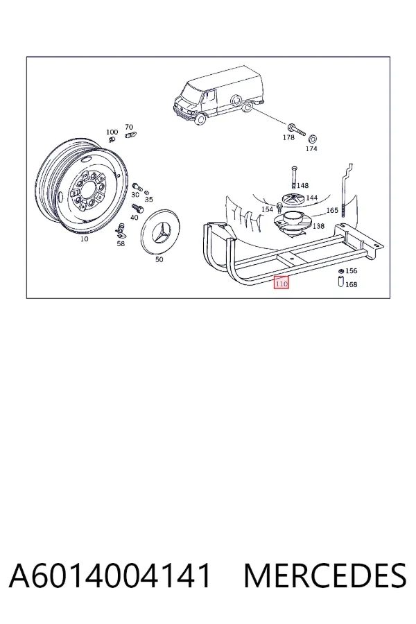  A6014004141 Mercedes