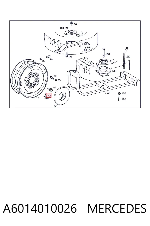  A6014010026 Mercedes