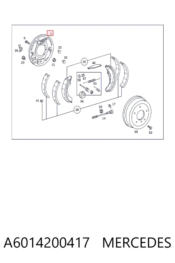  A6014200417 Mercedes