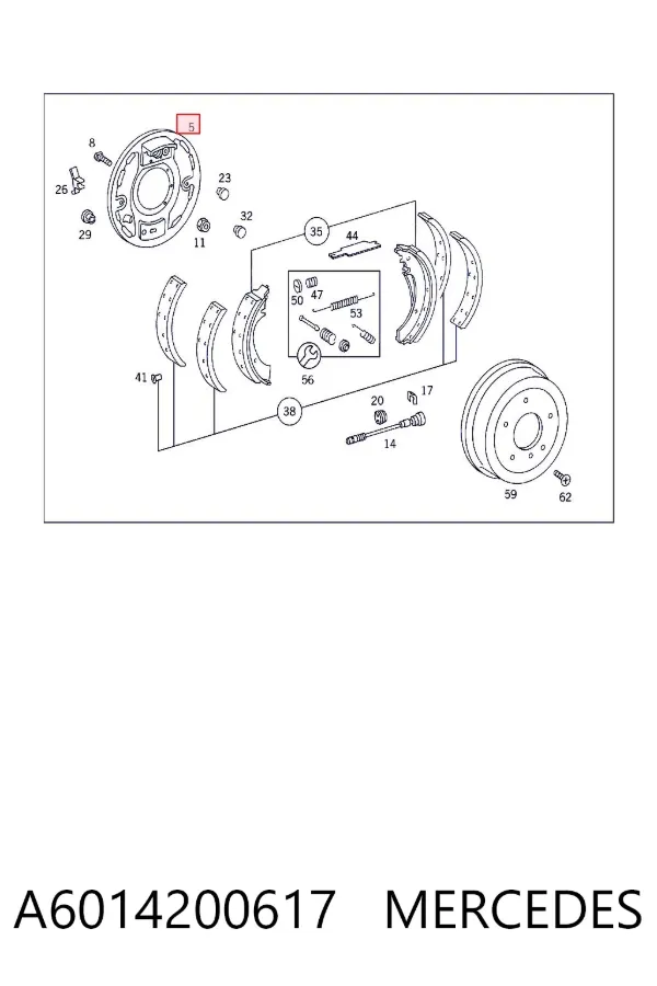  A6014200617 Mercedes