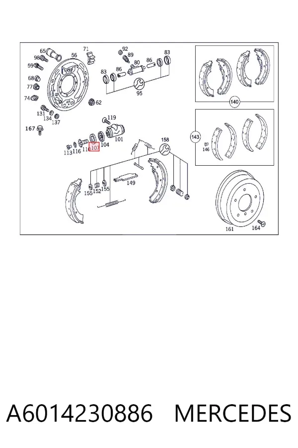  A6014230886 Mercedes