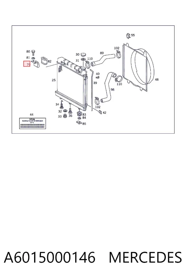  A6015000146 Mercedes
