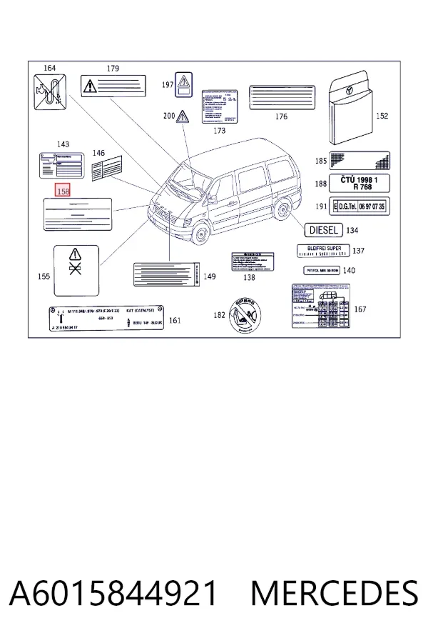  A6015844921 Mercedes