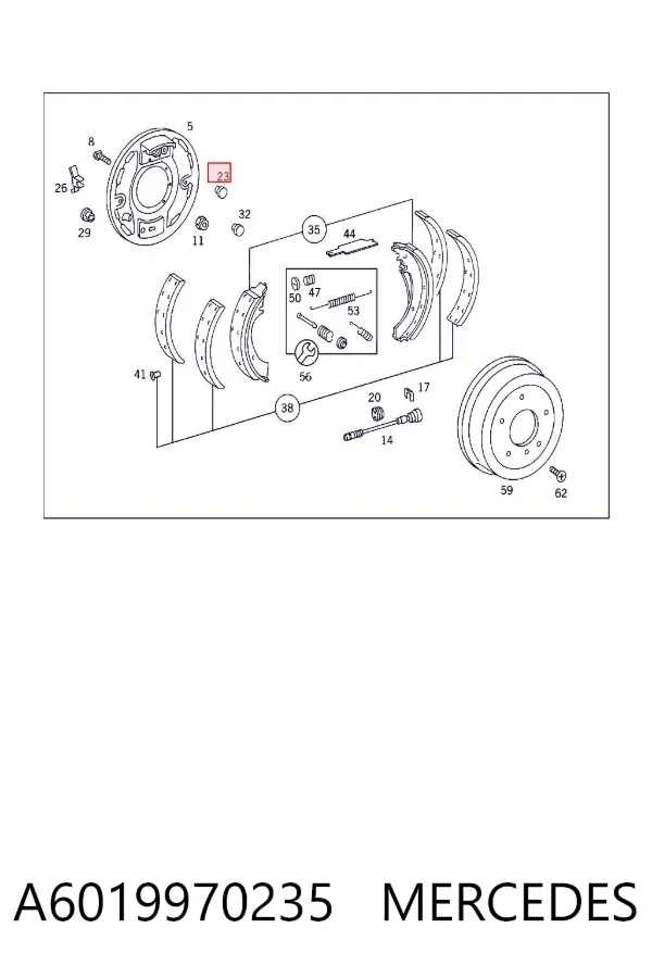  A6019970235 Mercedes