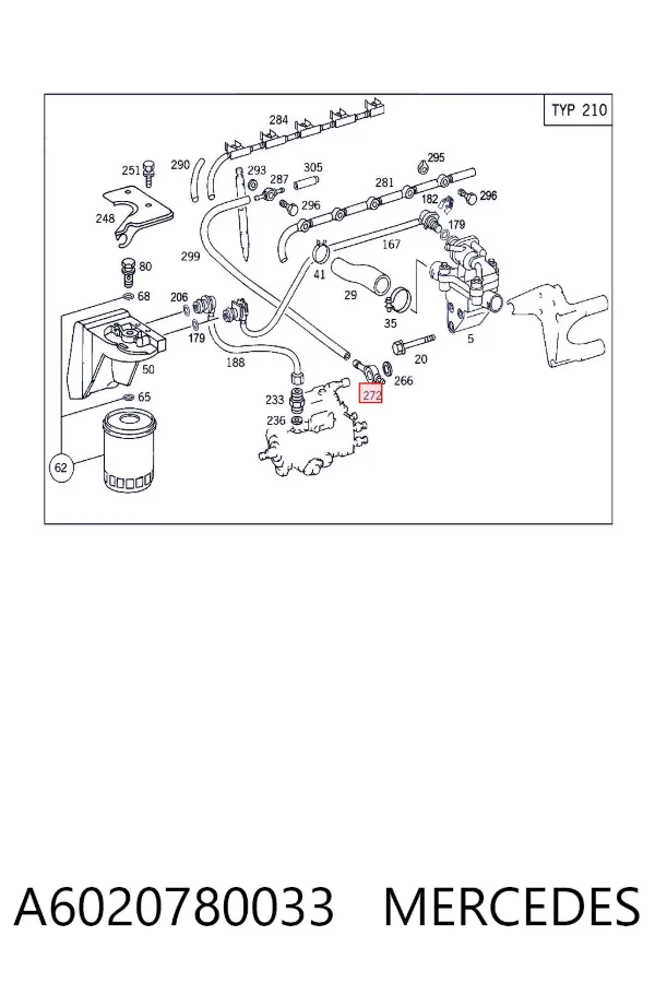  A6020780033 Mercedes
