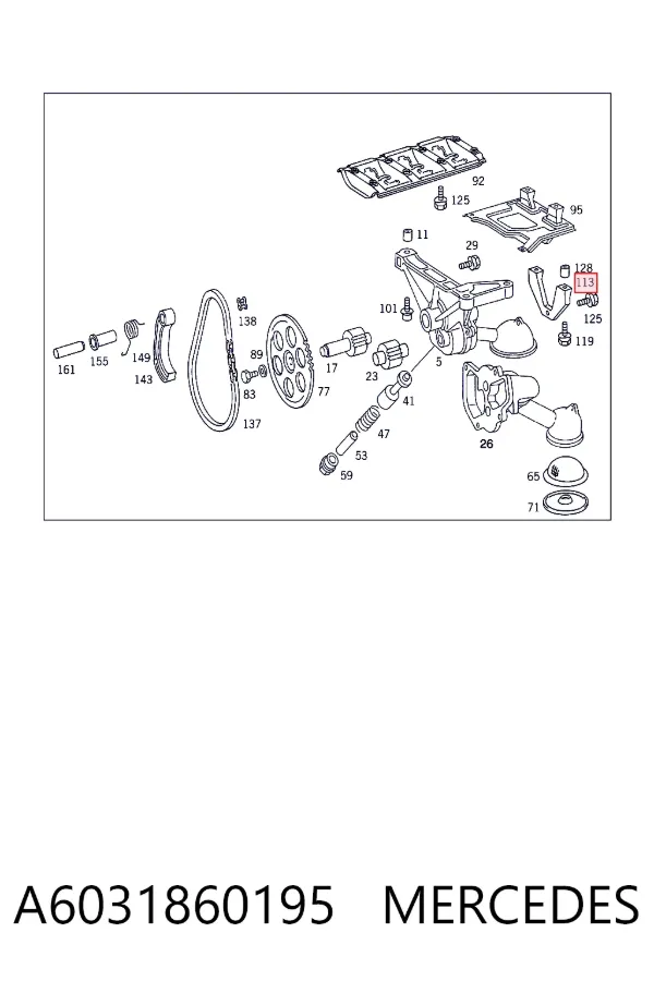  A6031860195 Mercedes