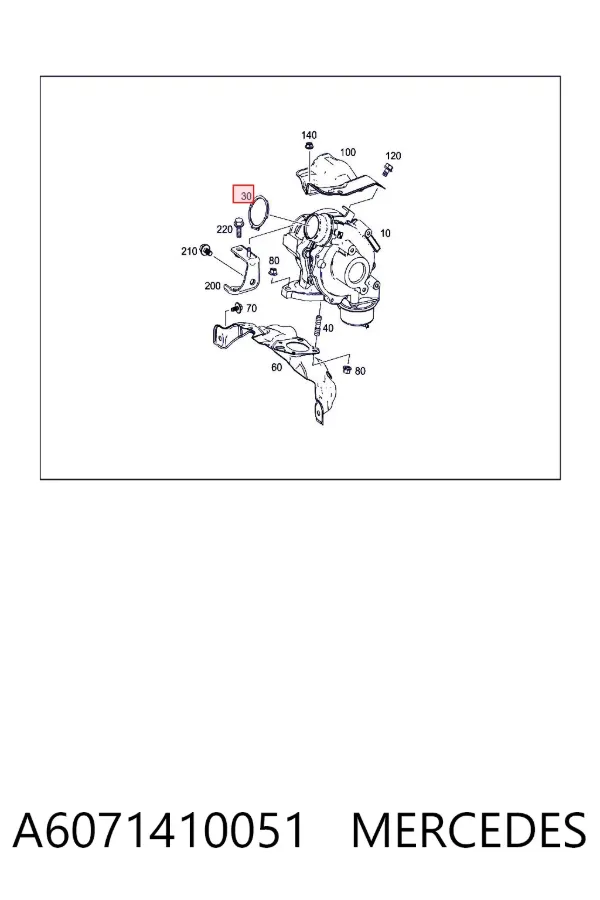  A6071410051 Mercedes