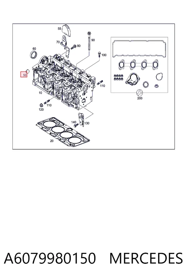  A6079980150 Mercedes