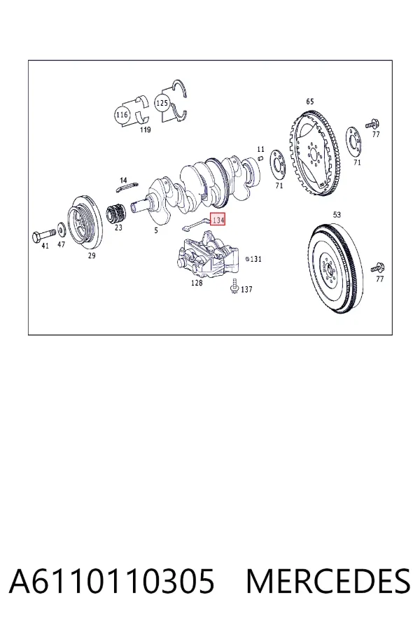  A6110110305 Mercedes