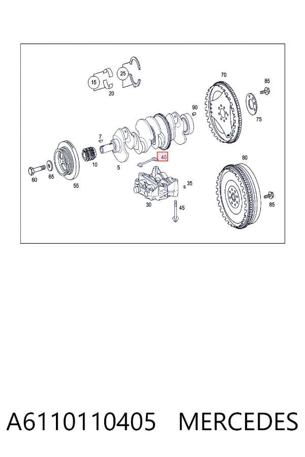  A6110110405 Mercedes