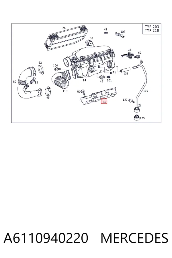  A6110940220 Mercedes