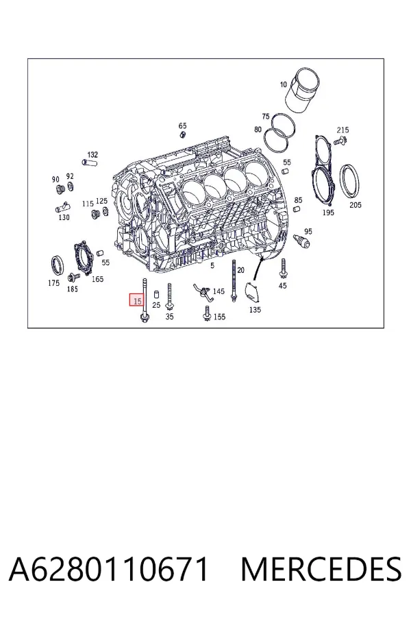 A6280110671 Mercedes