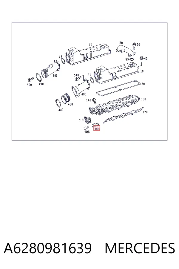  A6280981639 Mercedes