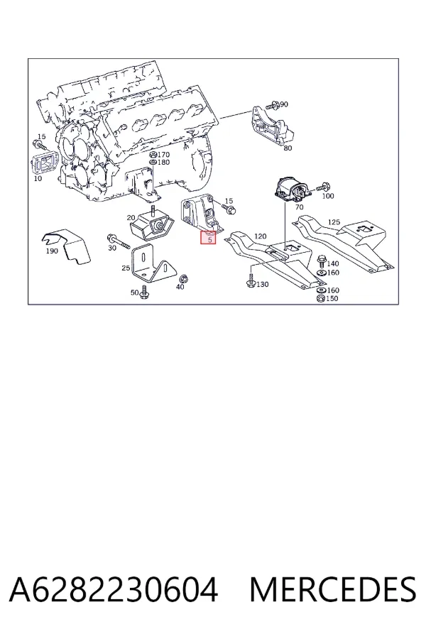  A6282230604 Mercedes