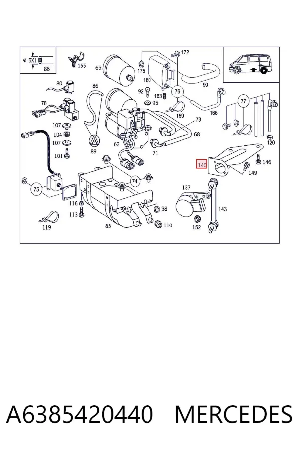  A6385420440 Mercedes
