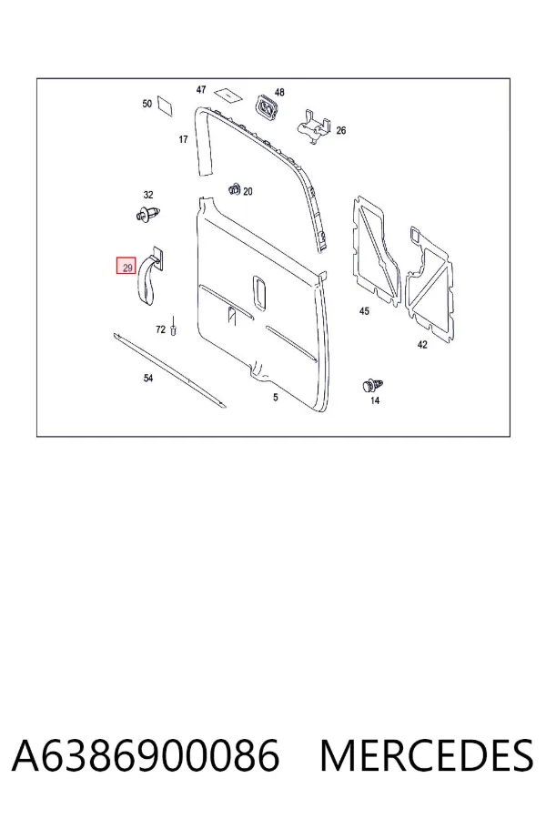 A6386900086 Mercedes