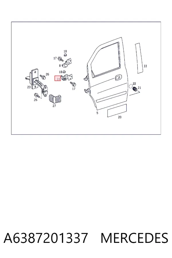  A6387201337 Mercedes