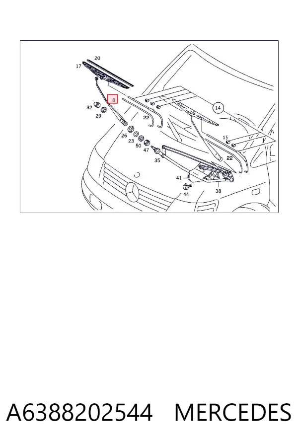  A6388202544 Mercedes