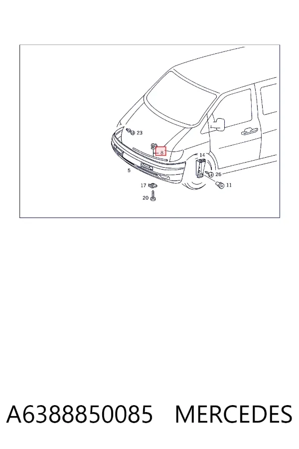  A6388850085 Mercedes