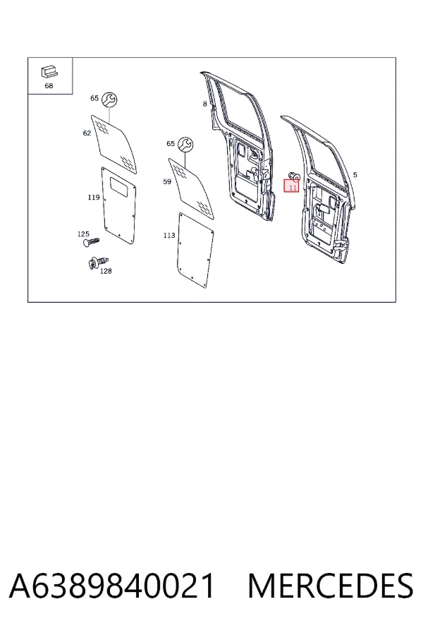  A6389840021 Mercedes