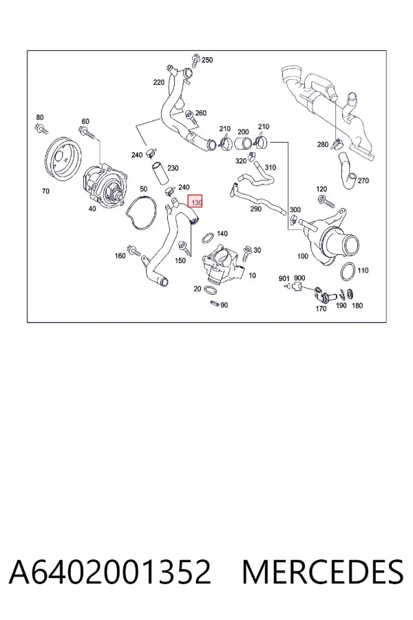 A6402001352 Mercedes