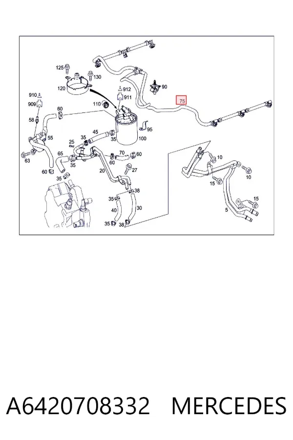  A6420708332 Mercedes