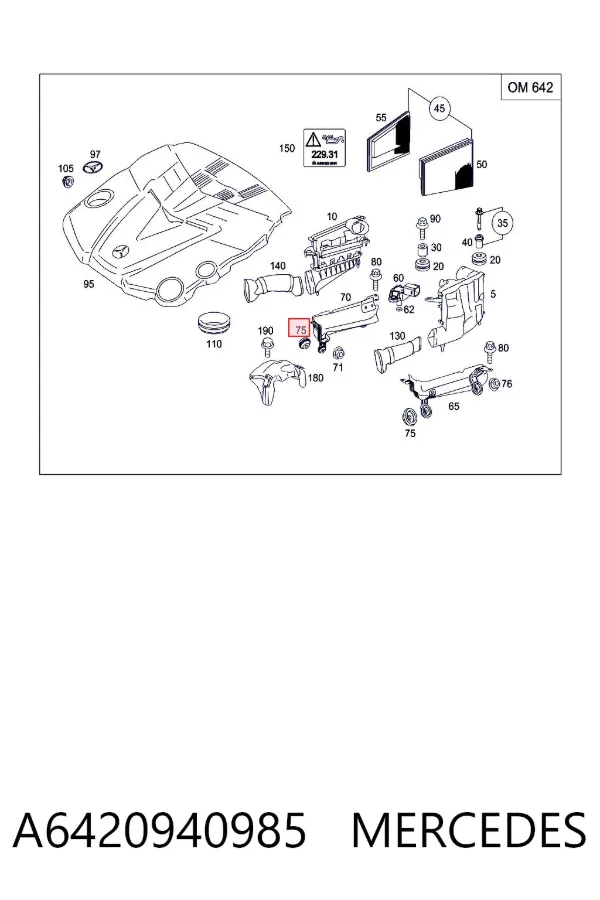  A6420940985 Mercedes