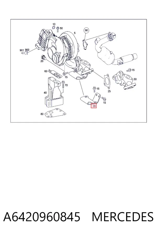  A6420960845 Mercedes