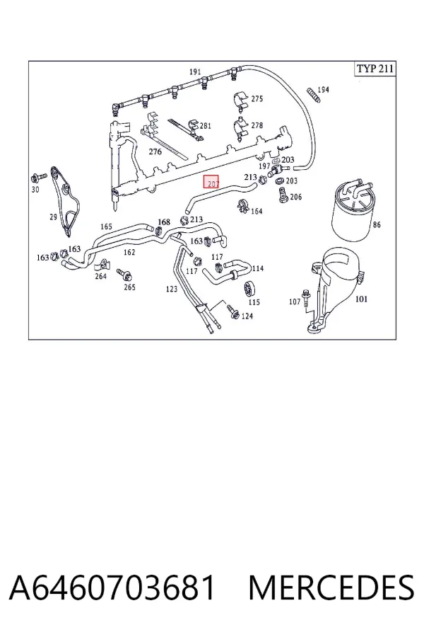  A6460703681 Mercedes