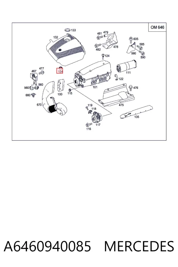  A6460940085 Mercedes