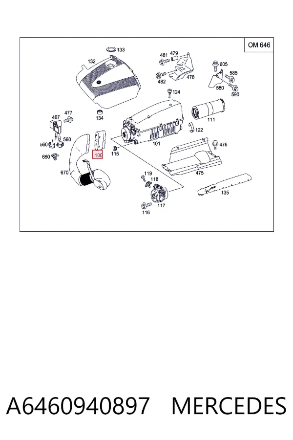  A6460940897 Mercedes