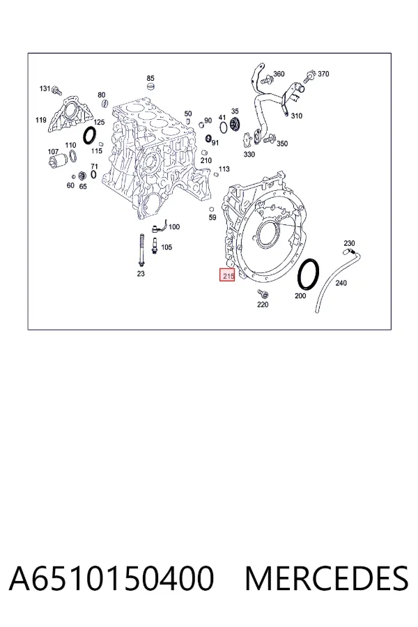  A6510150400 Mercedes