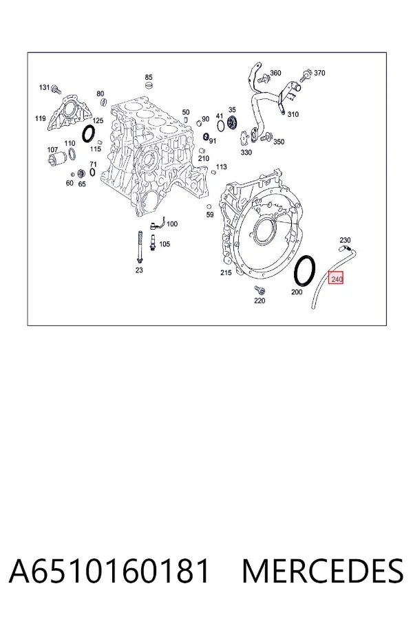  A6510160181 Mercedes