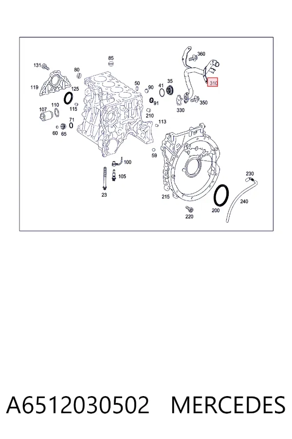  A6512030502 Mercedes