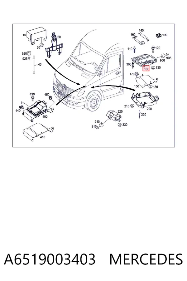  A6519003403 Mercedes