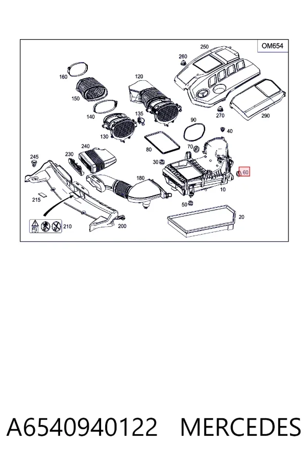  A6540940122 Mercedes