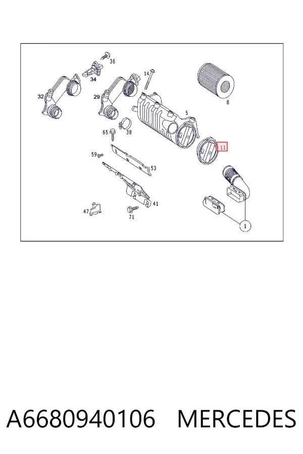  A6680940106 Mercedes